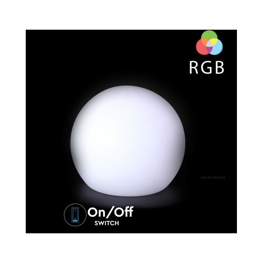 LED RGB Dimbar Utomhuslampa LED/1W/230V 30cm IP67