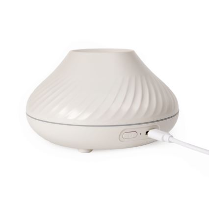 LED RGB Doftspridare med flamimitation LED/6,5W/5V 130ml vit