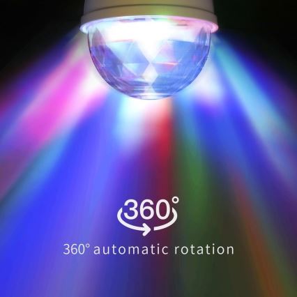 LED RGB Glödlampa E27/3W/230V - Aigostar