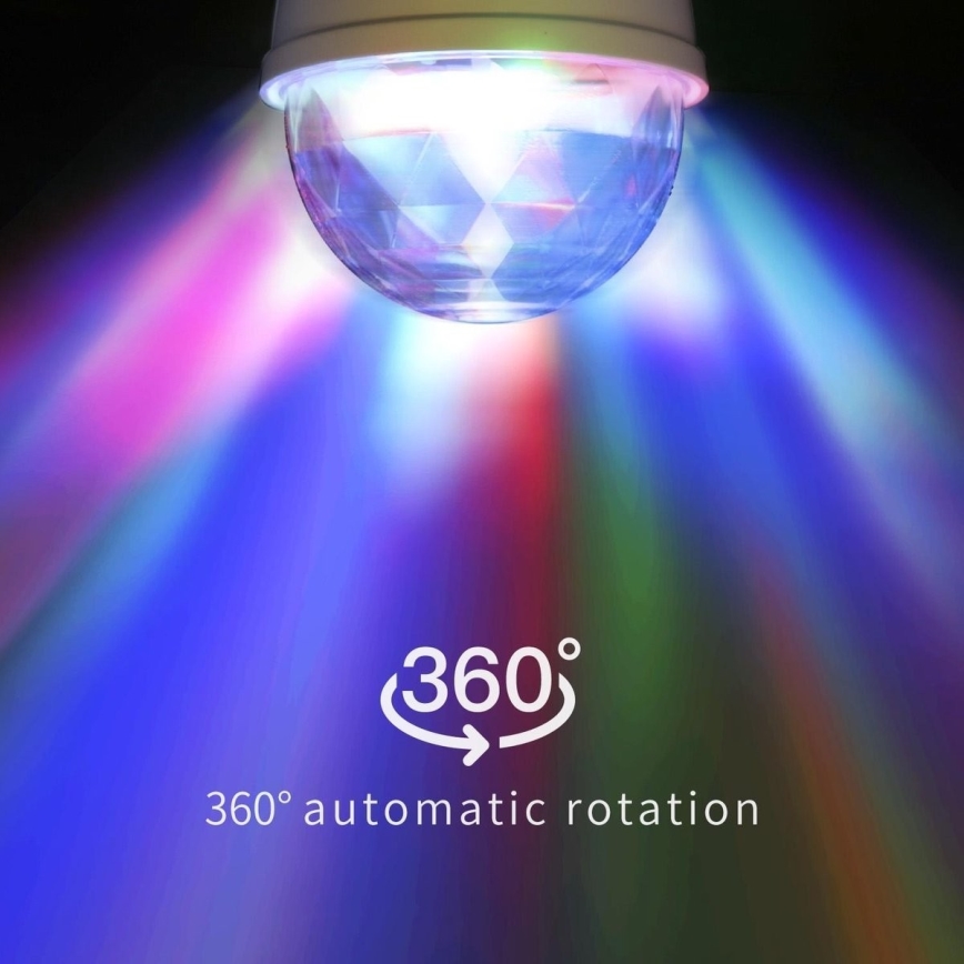 LED RGB Glödlampa E27/3W/230V - Aigostar