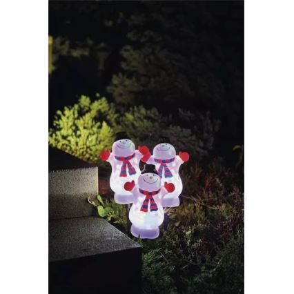 LED RGB Jul utomhus dekoration LED/5W/5/230V IP44