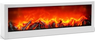 LED RGB-juldekoration med röd rosett, 11xLED/3xLR44, 40x30 cm