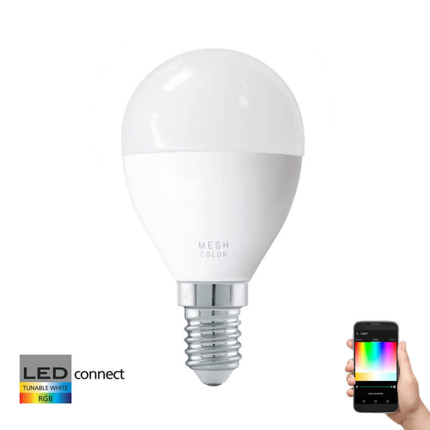 LED RGB-lampa CONNECT P50 E14/5W/230V 2700K - Eglo