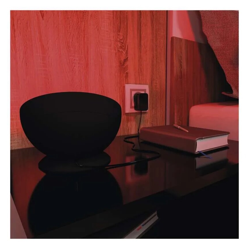 LED RGB Ljusreglerad bordslampa GoSmart LED/7W/230V Wi-Fi svart