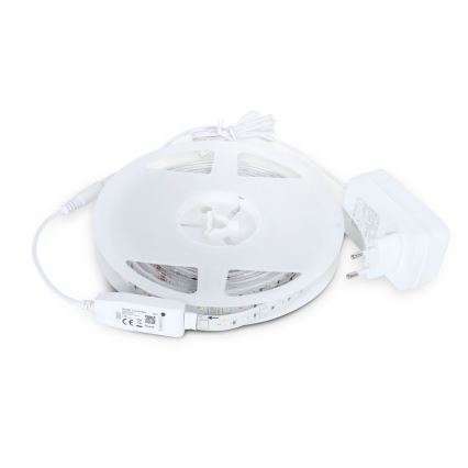 LED RGB Ljusreglerad list LED/24W/230V 5m 3000-6000K Wi-Fi Tuya