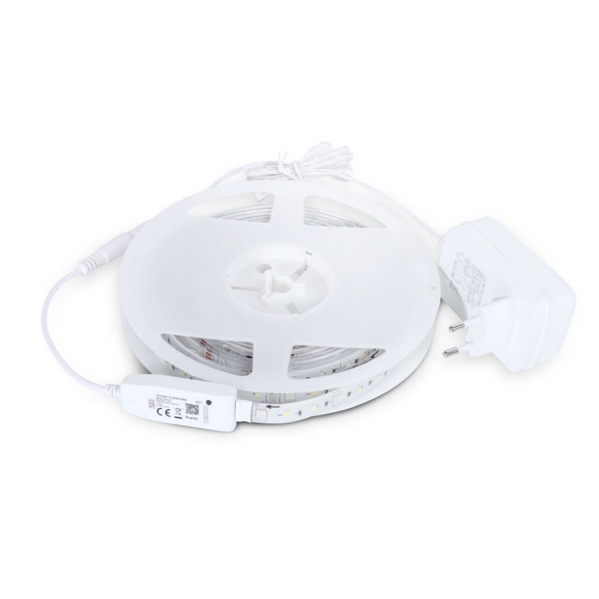 LED RGB Ljusreglerad list LED/24W/230V 5m 3000-6000K Wi-Fi Tuya