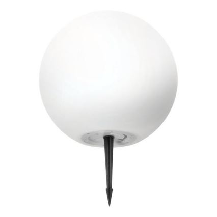 LED RGB Ljusreglerad solcell lampa GARDEN BALL LED/5W/3,7V 3000K IP54 diameter 30 cm + fjärrkontroll