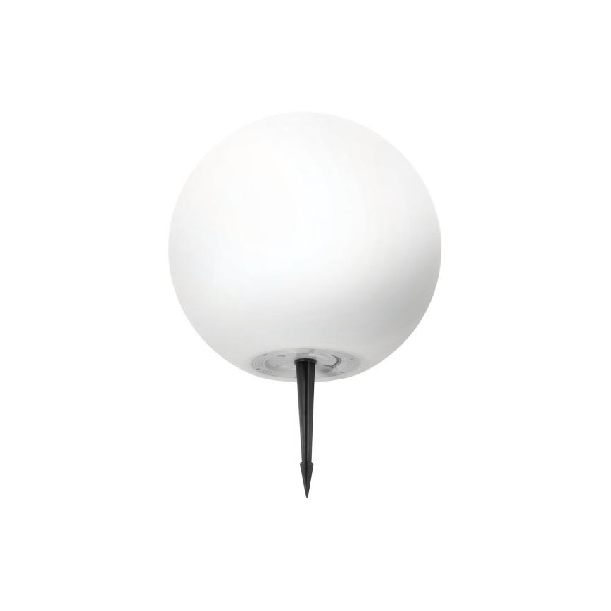 LED RGB Ljusreglerad solcell lampa GARDEN BALL LED/5W/3,7V 3000K IP54 diameter 30 cm + fjärrkontroll