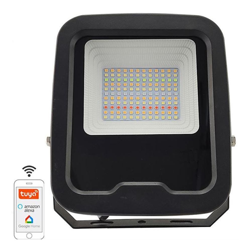 LED RGB Ljusreglerad strålkastare LED/30W/230V 3000K-6500K Wi-Fi Tuya IP65