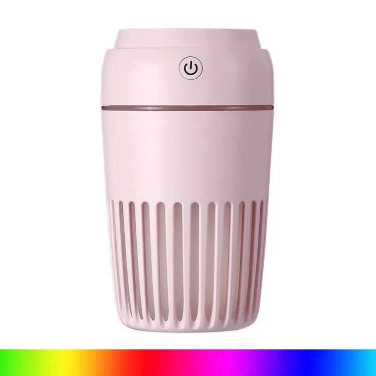 LED RGB Luftfuktare 300 ml LED/2W/5V rosa