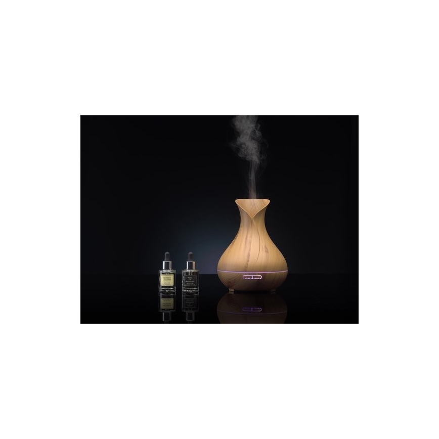 LED RGB Luftfuktare och luftjoniserare 400 ml