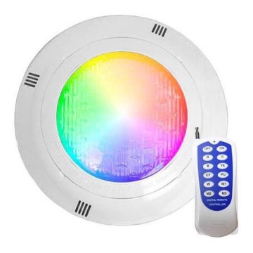 LED RGB Poolbelysning LED/45W/12V IP68 + fjärrkontroll