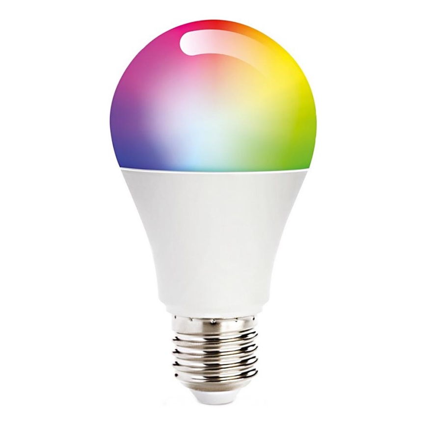 LED RGB Smart dimbar glödlampa E27/9,5W/230V 2700-6500K Wi-Fi Tuya