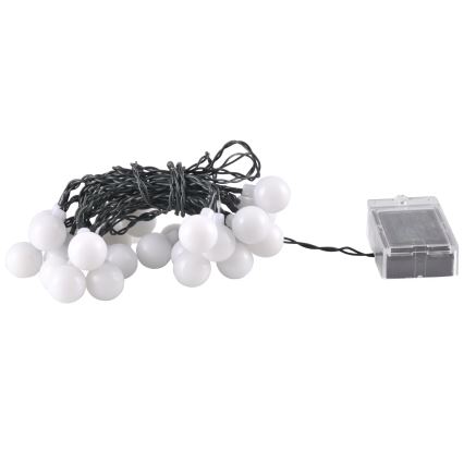 LED RGB Solcell kedja PARTY 30xLED/1,2V 400 mAh 3,9 m IP44