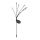 LED RGB solcellsbelysning FIORINI 8xLED/1,2V 600 mAh IP44 svart