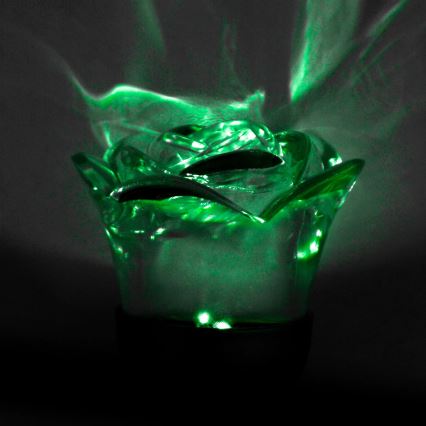 LED RGB solcellsbelysning ROSE LED/1,2V IP44