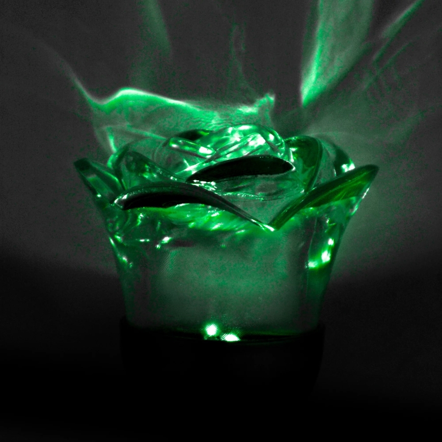 LED RGB solcellsbelysning ROSE LED/1,2V IP44