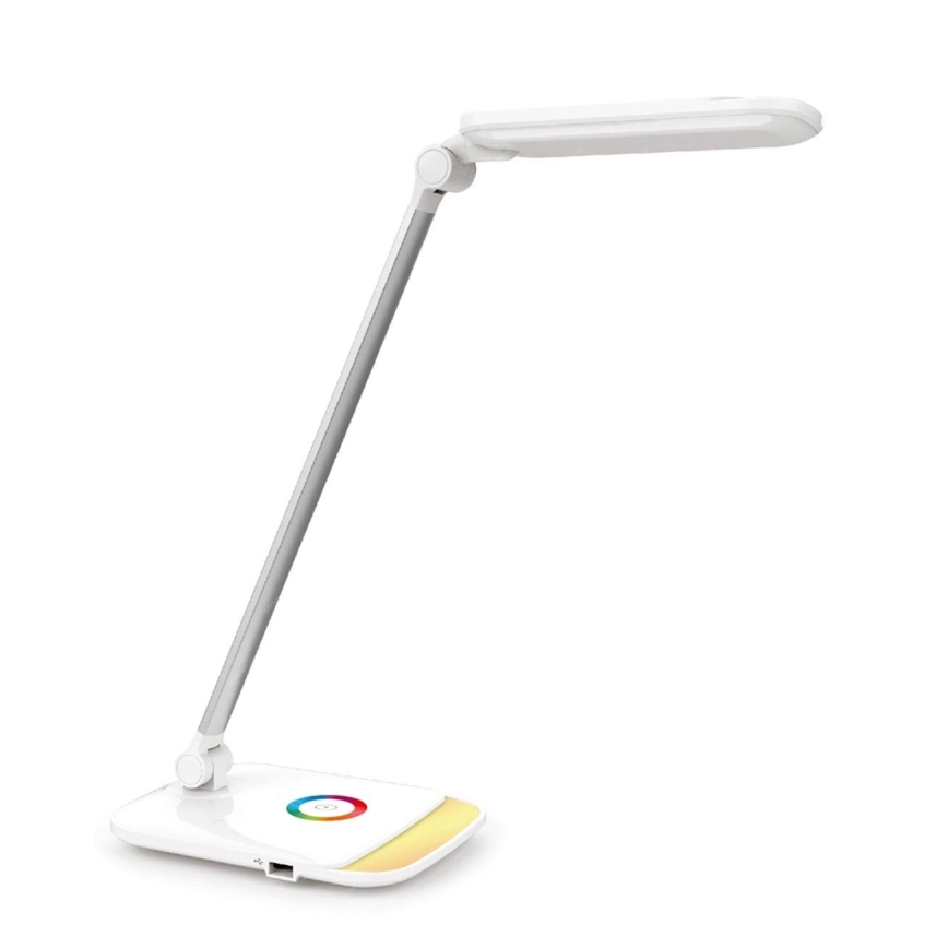 LED RGB Touch dimbar Bordslampa LED/18W/230V + USB