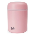 LED RGB Ultrasonisk aromdiffusor och luftfuktare LED/2W 300ml rosa