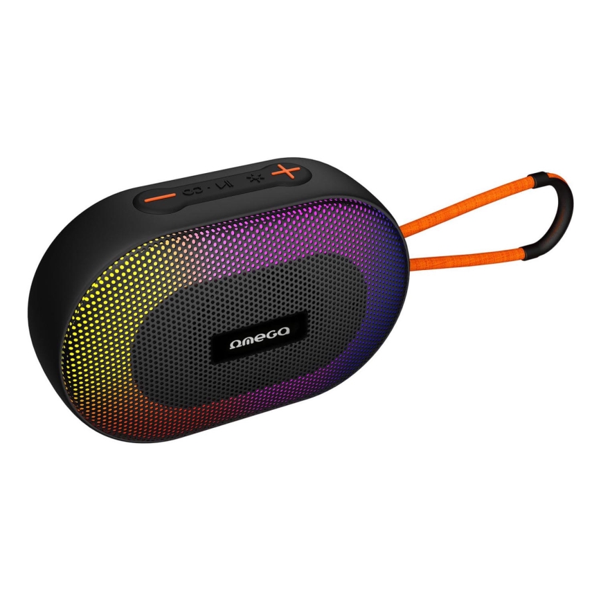 LED RGB uppladdningsbar högtalare 5W/1200mAh