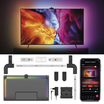 LED RGBIC Dimbar list för TV GoSmart LED/24W/230V 55“