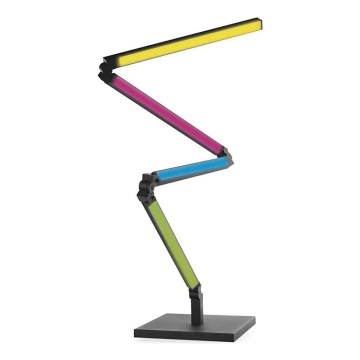 LED RGBIC Ljusreglerad golvlampa GoSmart LED/20W/230V 2700K Wi-Fi Tuya