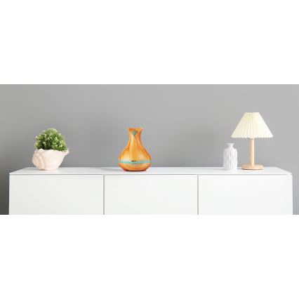 LED RGBW Aromadiffusor och luftfuktare LED/230V 500 ml Wi-Fi + fjärrkontroll