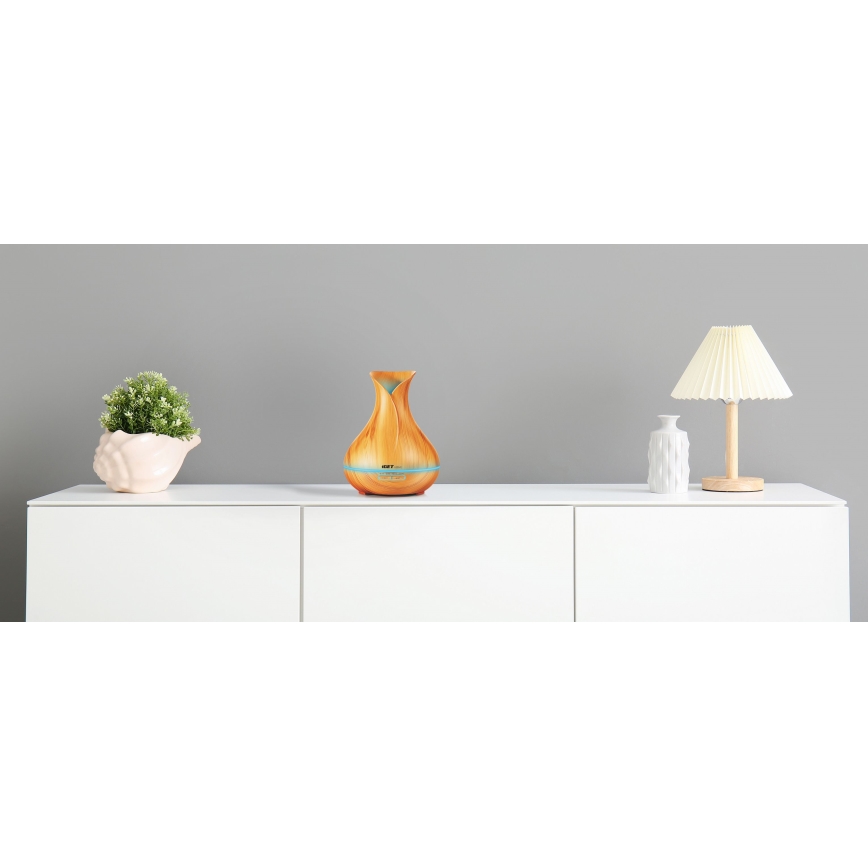 LED RGBW Aromadiffusor och luftfuktare LED/230V 500 ml Wi-Fi + fjärrkontroll