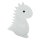 LED RGBW Barn beröring lampa LED/1W/5V USB 1200 mAh dinosaurie