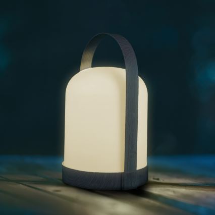 LED RGBW Dekorativ bordslampa MINORKA LED/0,3W/4,5V 3xAA