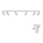 LED RGBW Dimbar Badrums Spot Lamp TURYN 6xGU10/6,5W/230V 2700-6500K Wi-Fi IP44 Vit