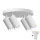 LED RGBW dimbar badrumsspotlight TURYN 4xGU10/6,5W/230V 2700-6500K Wi-Fi IP44 vit