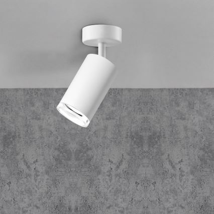LED RGBW Dimbar badrumsspots TURYN 1xGU10/6,5W/230V 2700-6500K Wi-Fi IP44 vit