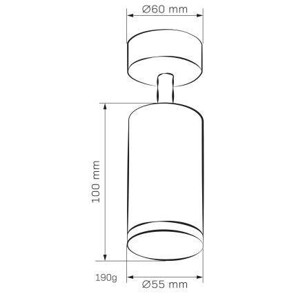 LED RGBW Dimbar badrumsspots TURYN 1xGU10/6,5W/230V 2700-6500K Wi-Fi IP44 vit