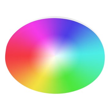 LED RGBW dimbar badrumstaklampa LED/15W/230V 3000-6500K Ø 22 cm IP54 vit Wi-Fi