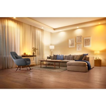 LED RGBW Dimbar glödlampa C37 E14/4,9W/230V 2200-6500K CRI 90 Wi-Fi -WiZ