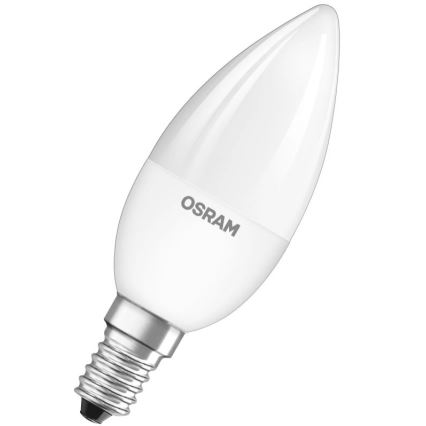 LED RGBW Dimbar glödlampa STAR E14/4,5W/230V 2700K + RC – Osram