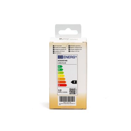 LED RGBW dimbar lampa A60 E27/12W/230V 2700-6500K Wi-Fi - Aigostar