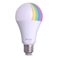 LED RGBW dimbar lampa A70 E27/14W/230V 2700-6500K Wi-Fi Tuya