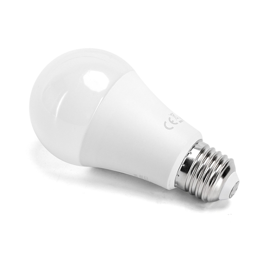 LED RGBW dimbar lampa E27/8W/230V 3000K + fjärrkontroll - Aigostar