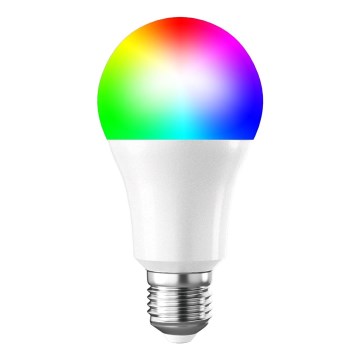 LED RGBW dimbar lampa E27/9W/230V 3000-6500K Wi-Fi