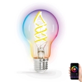 LED RGBW dimbar lampa FILAMENT A60 E27/4,9W/230V 2700K Wi-Fi - Aigostar