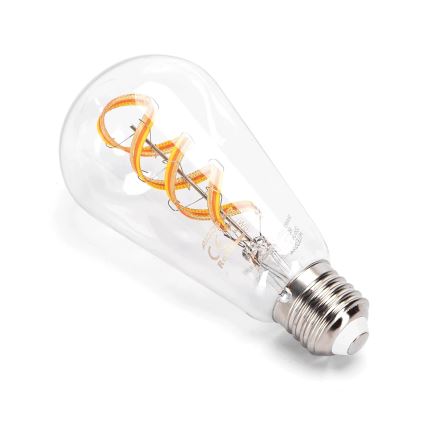 LED RGBW dimbar lampa FILAMENT ST64 E27/4,9W/230V 2700-6500K Wi-Fi - Aigostar