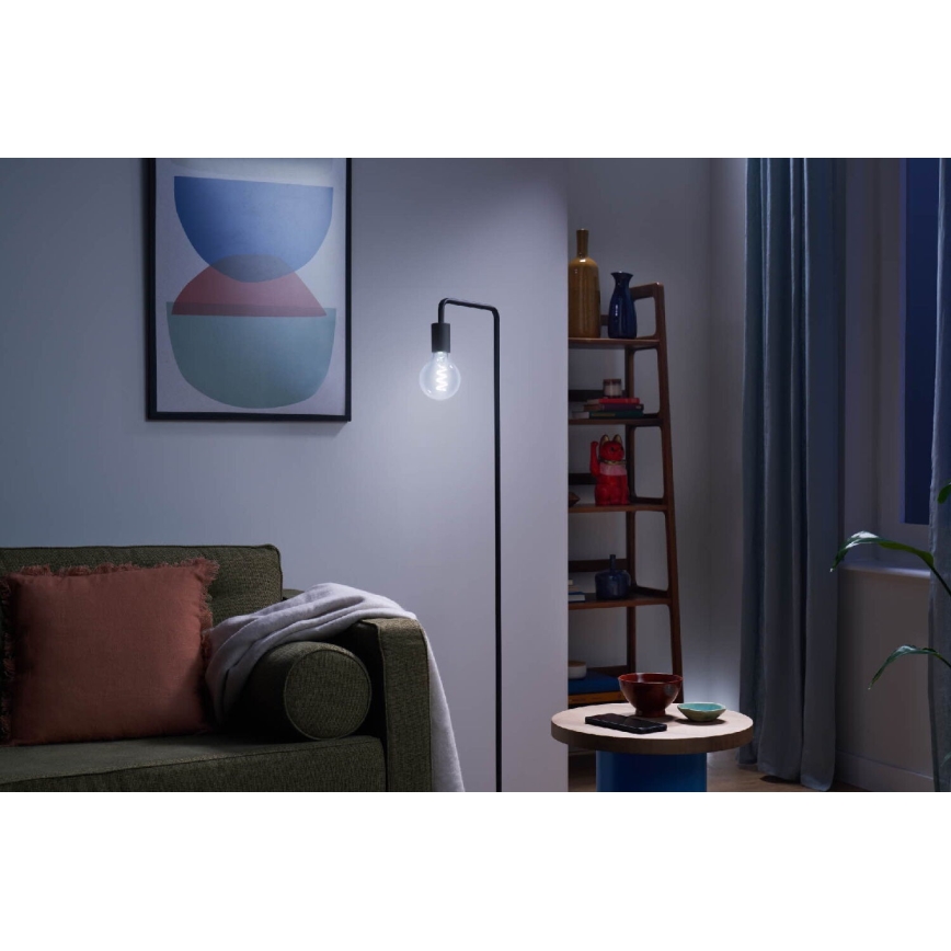LED RGBW dimbar lampa G95 E27/6,3W/230V 2200-6500K Wi-Fi - WiZ