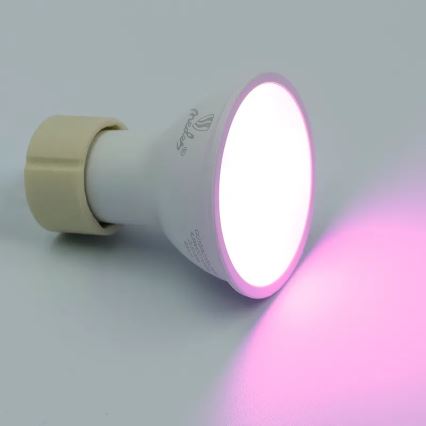LED RGBW dimbar lampa GU10/4,5W/230V 2700-6500K Wi-Fi Tuya