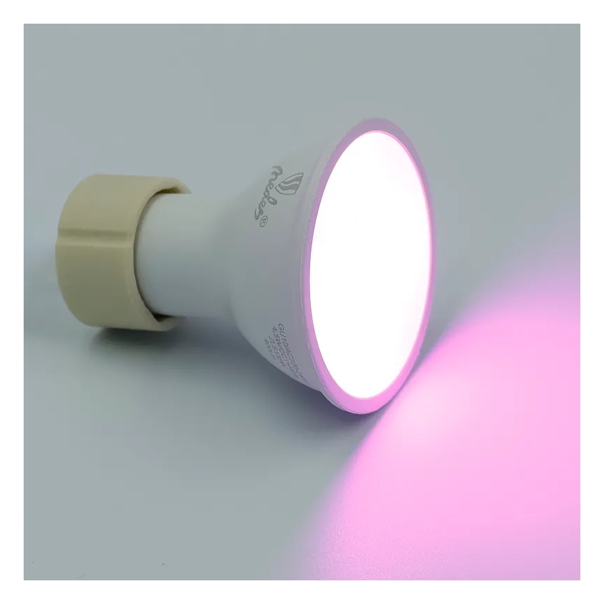 LED RGBW dimbar lampa GU10/4,5W/230V 2700-6500K Wi-Fi Tuya