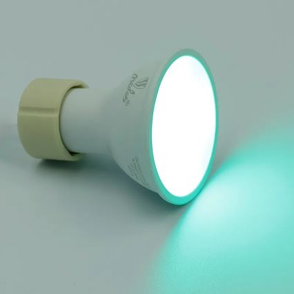 LED RGBW dimbar lampa GU10/4,5W/230V 2700-6500K Wi-Fi Tuya