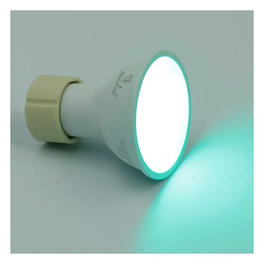 LED RGBW dimbar lampa GU10/4,5W/230V 2700-6500K Wi-Fi Tuya