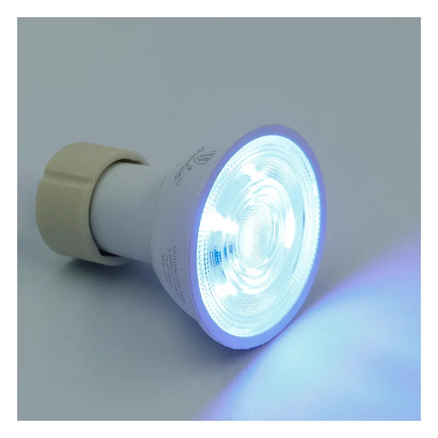 LED RGBW dimbar lampa GU10/4,5W/230V 2700-6500K Wi-Fi Tuya