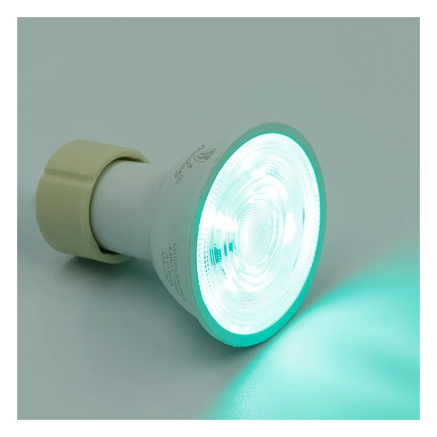 LED RGBW dimbar lampa GU10/4,5W/230V 2700-6500K Wi-Fi Tuya